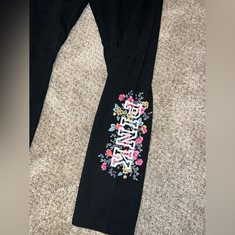 PINK Victoria's Secret Black Leggings
